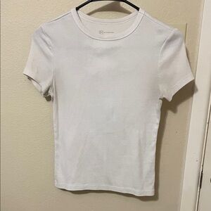 No Boundaries White Short Sleeve Tee